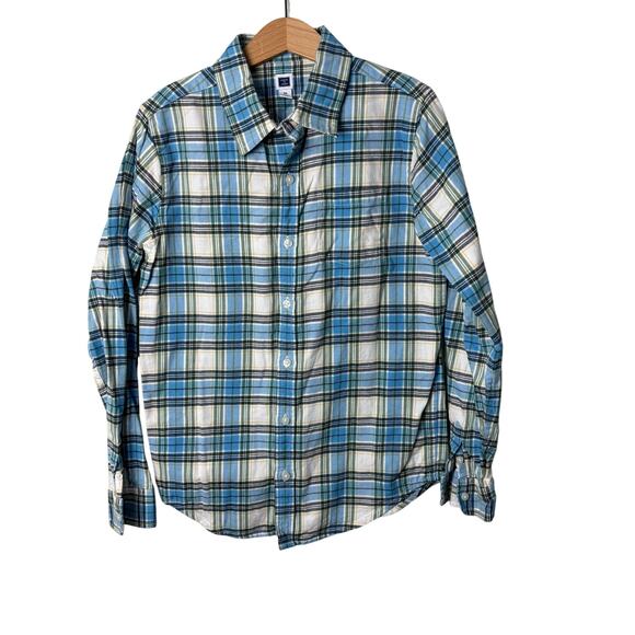 Janie and Jack Other - Janie and Jack Blue Plaid Shirt